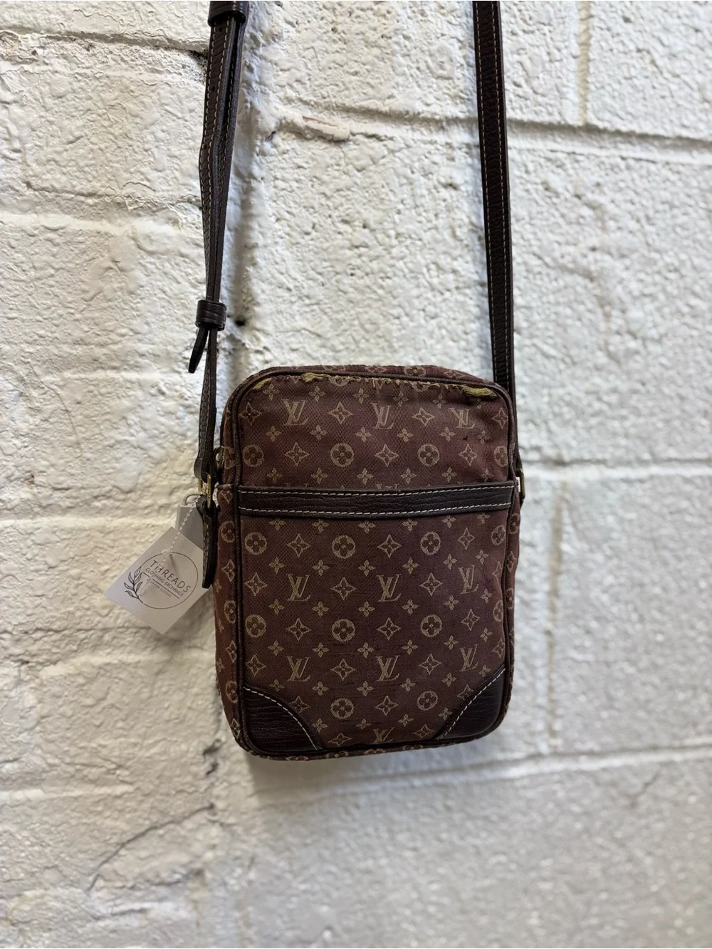 Vintage Louis Vuitton Monogram Mini Lin Crossbody Bag